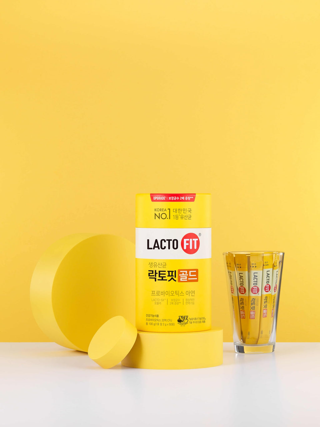 LACTO-FIT Chongkundang Healthcare Gold Probiotic 50 Pack Powder Sticks – Multi Strain Daily Probiotics with Prebiotics and Postbiotics for Digestive Balance and Everyday Wellness LACTO-FIT Au supplements
