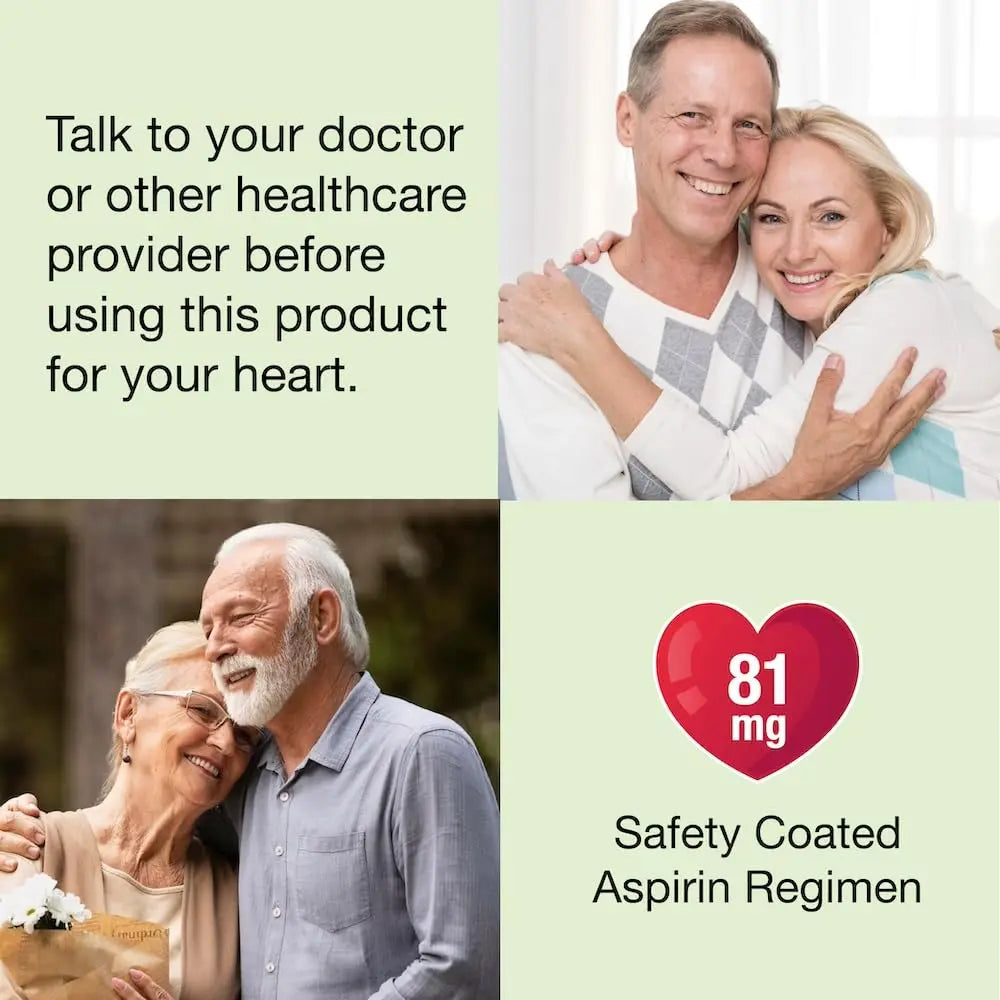 Puregen Labs Aspirin 81 mg Low Dose (NSAID) – 300 Enteric Coated Tablets P Puregen Labs Au supplements