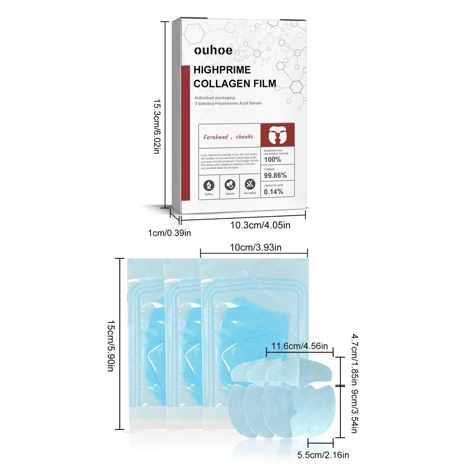 Melting Collagen Film, Peptide Collagen Film, Soluble Collagen Supplement Film With Hydrolysed Collagen Orgrul Au supplements