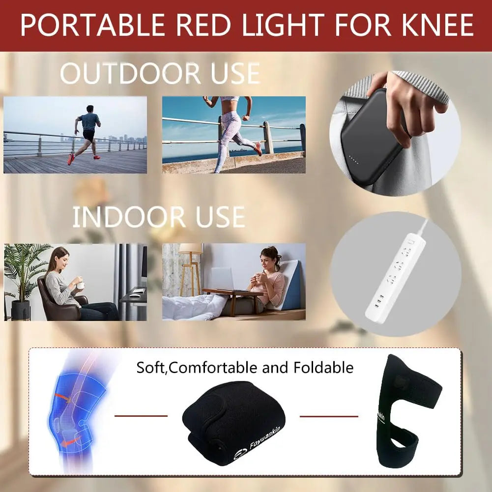 Foyuankin 660nm Red Light Therapy Pad for Joints, 850nm Infrared Light Benefits for Joint Foyuankin Au supplements