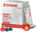 Zoone Nutra NAD Supplement 1200mg with Nicotinamide Riboside, PQQ & Resveratrol – Advanced Cellular Energy & Longevity Support – Anti-Aging Formula for Mental Clarity – 30 Packets Zoone Nutra Au supplements