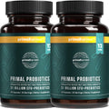 Primal Harvest Probiotics for Women and Men Shelf-Stable with Prebiotics Daily Supplement for Adults 60 Capsules (2 Pack) Primal Harvest Au supplements
