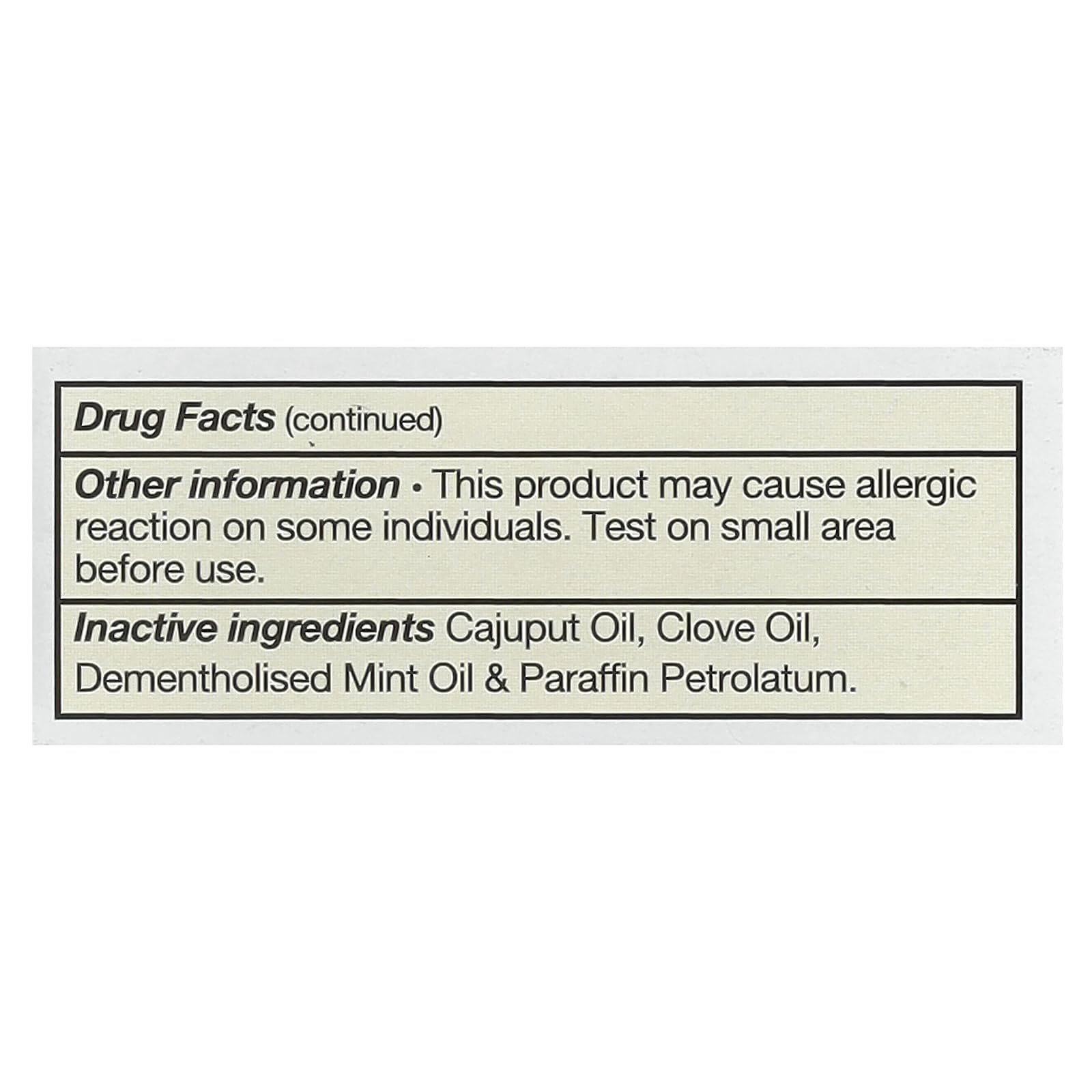 Tiger Balm Pain Relieving Ointment White Regular Strength, 0.15 Ounce Tiger Balm Au supplements