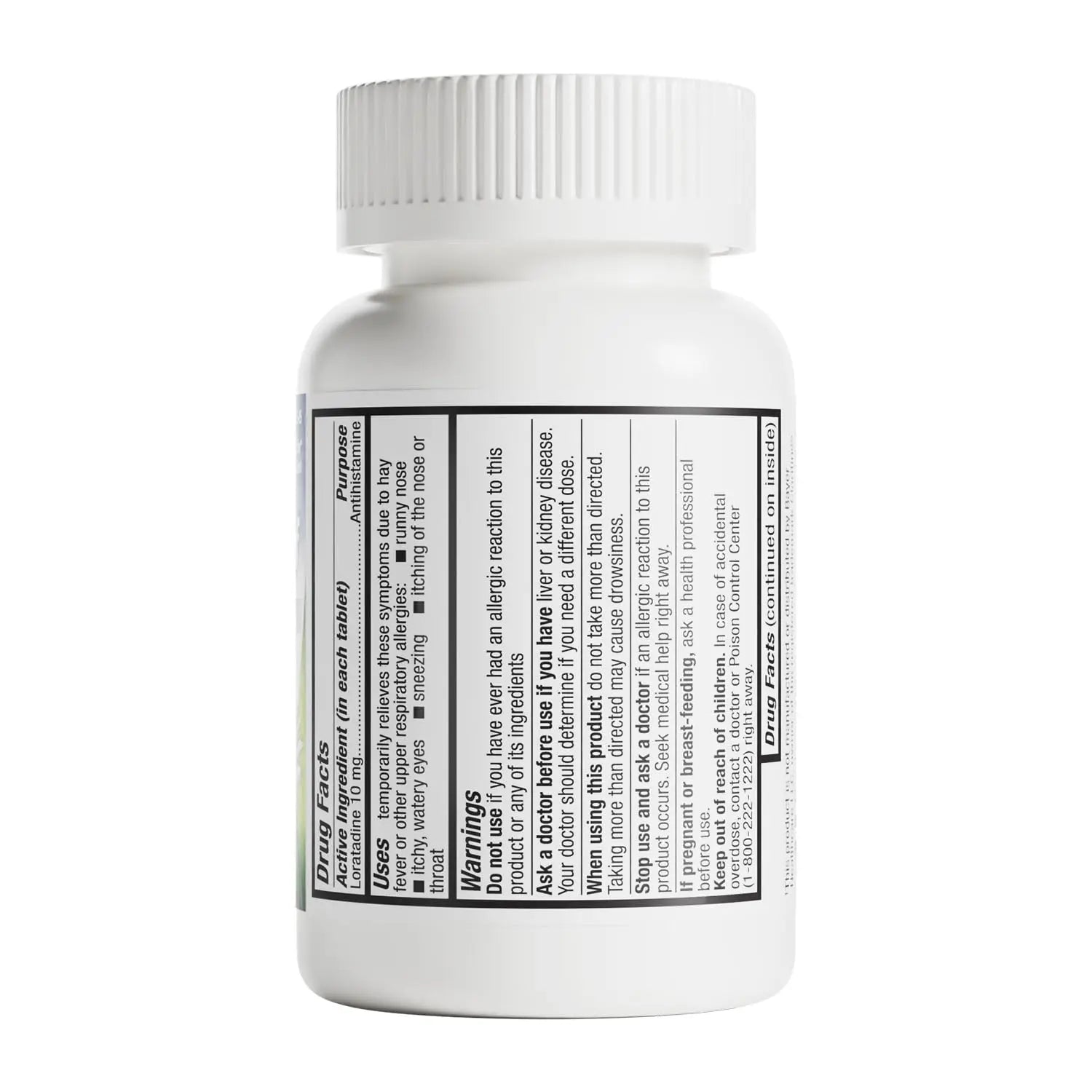 HealthA2Z® Allergy Relief | Loratadine 10mg Antihistamine | 500 Tablets | Dye Free | Relief from Itchy Throat, Sneezing, Runny Noses | 24-Hours Allergy Medicine HealthA2Z Au supplements