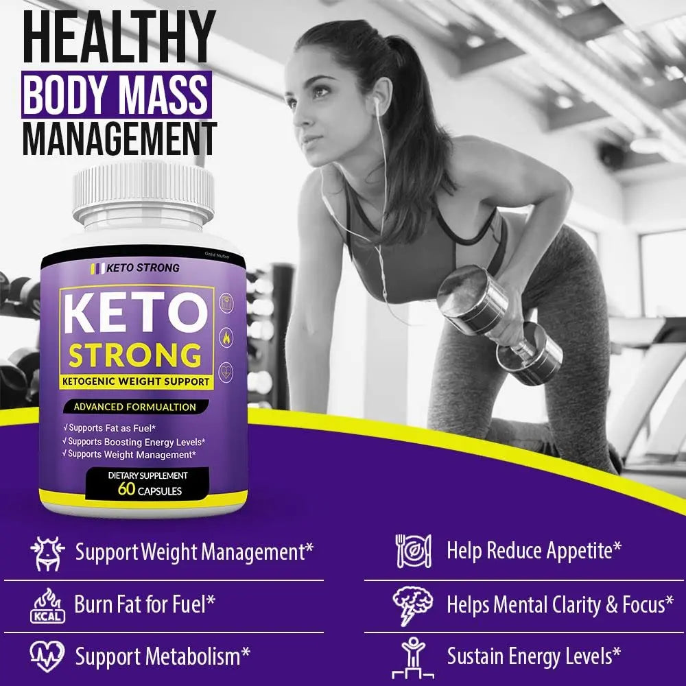 Gold Nutra (3 Pack) Keto Strong Diet Pills, New 2022 Formula, 3 Month Supply Gold Nutra Au supplements