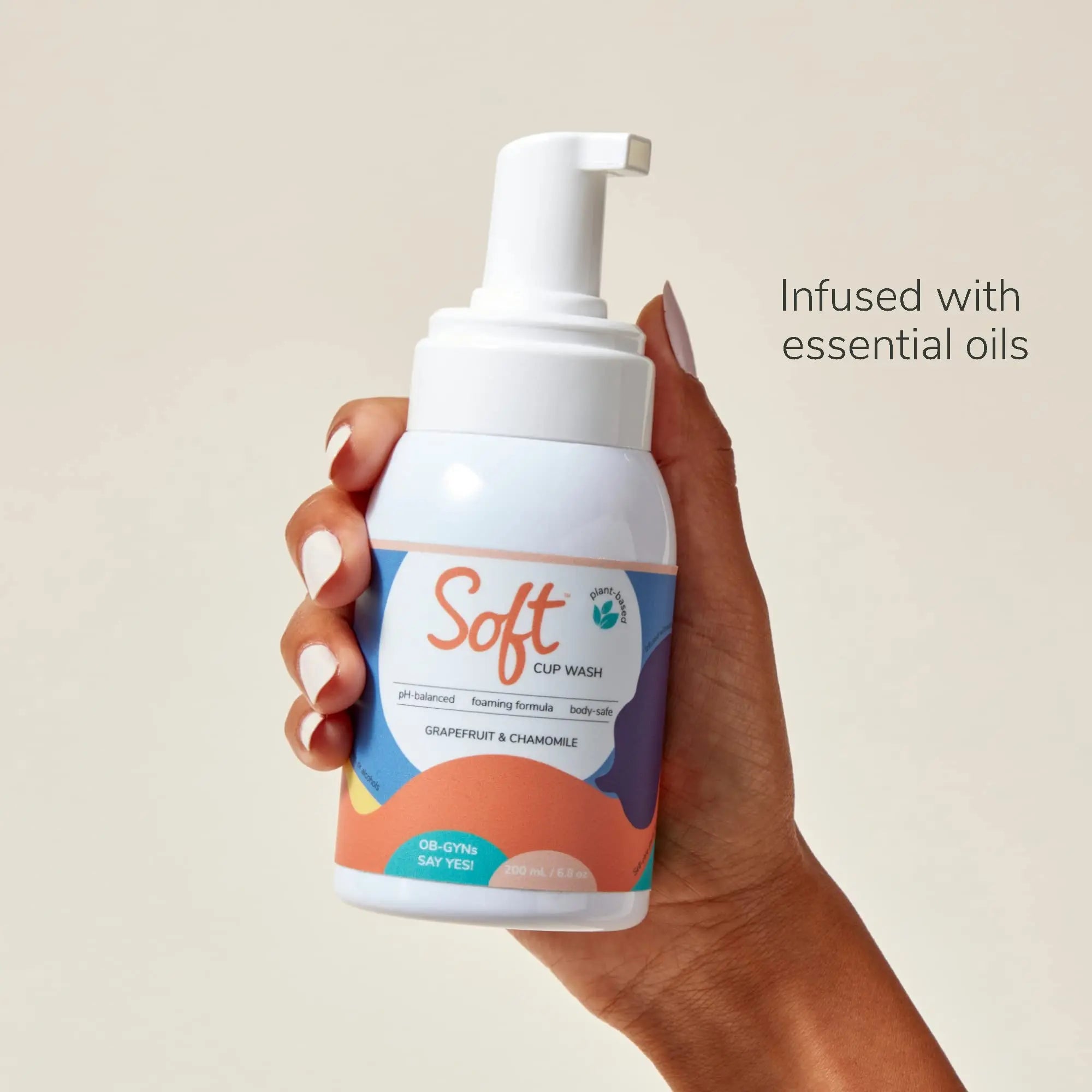 Soft Cup Wash | Menstrual Cup Cleanser for Silicone Period Cups | 6.8 oz | pH-Balanced Softcup Au supplements