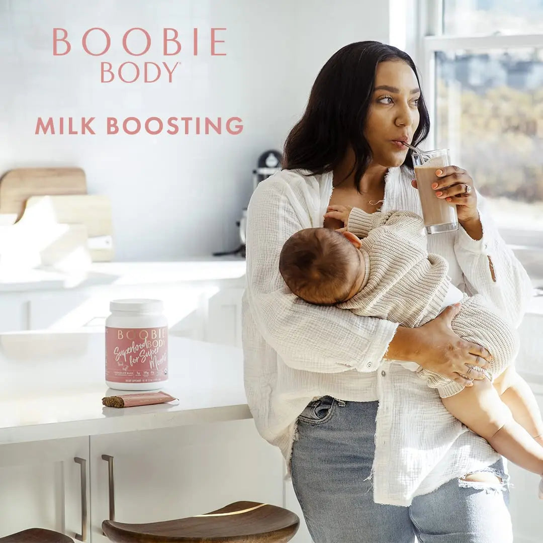 Boobie Body Organic Superfood Plant-Based Protein Shake, Chocolate Bliss, [23.4oz, 1 Tub] Boobie Brands Au supplements