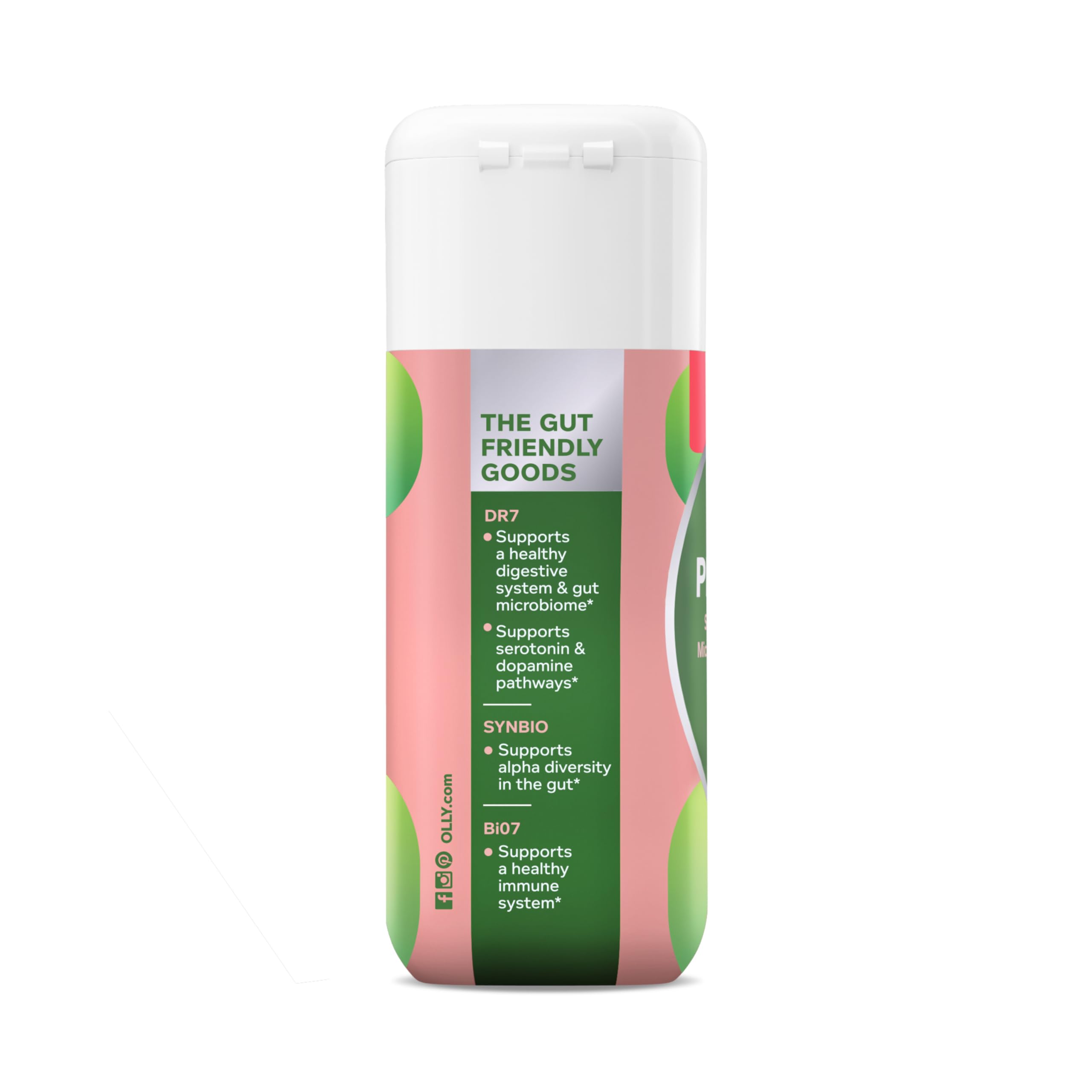 OLLY Big 10 Probiotic, Supports a Healthy Gut Microbiome,* 10 Billion CFUs, 30 Day Supply - 30 Count OLLY Au supplements