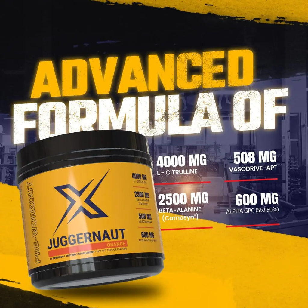 Juggernaut X Pre-Workout Supplement (Watermelon) - Boosts Strength, Endurance, Focus Infinite Labs Au supplements