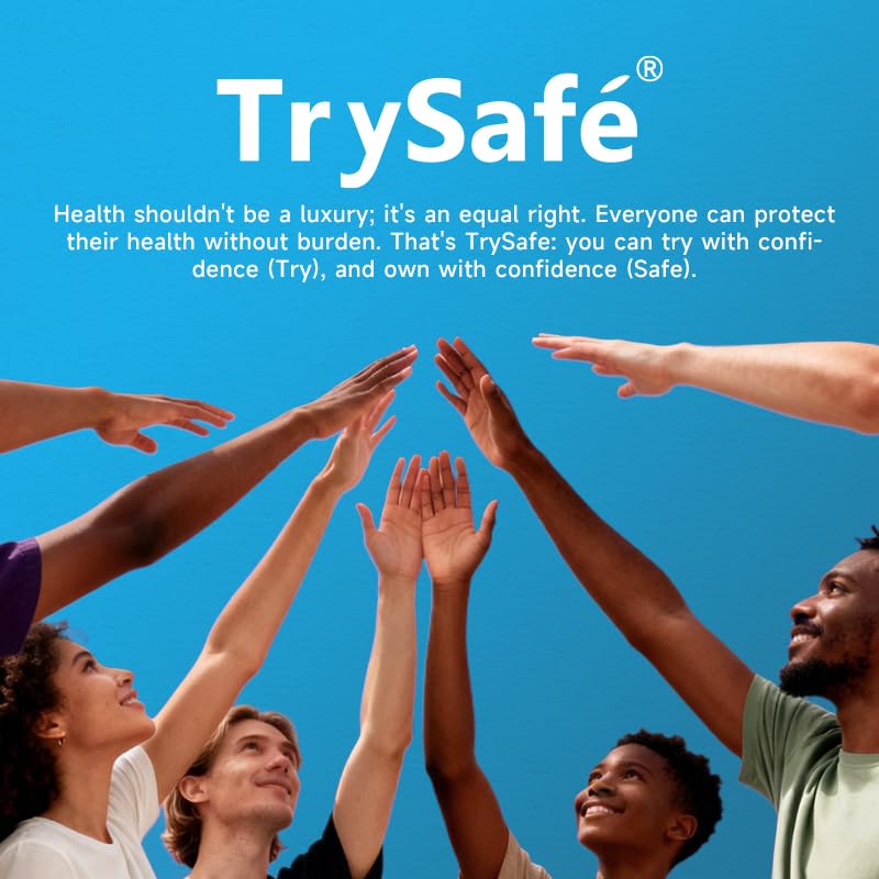 TrySafe 1100MG Cortisol Supplements for Women and Man with 600MG Ashwagandha, 200MG Rhodiola Rosea, 200MG L-Theanine, 100MG Magnesium Glycinate | for Healthy Stress Response*, Mood* TrySafe Au supplements