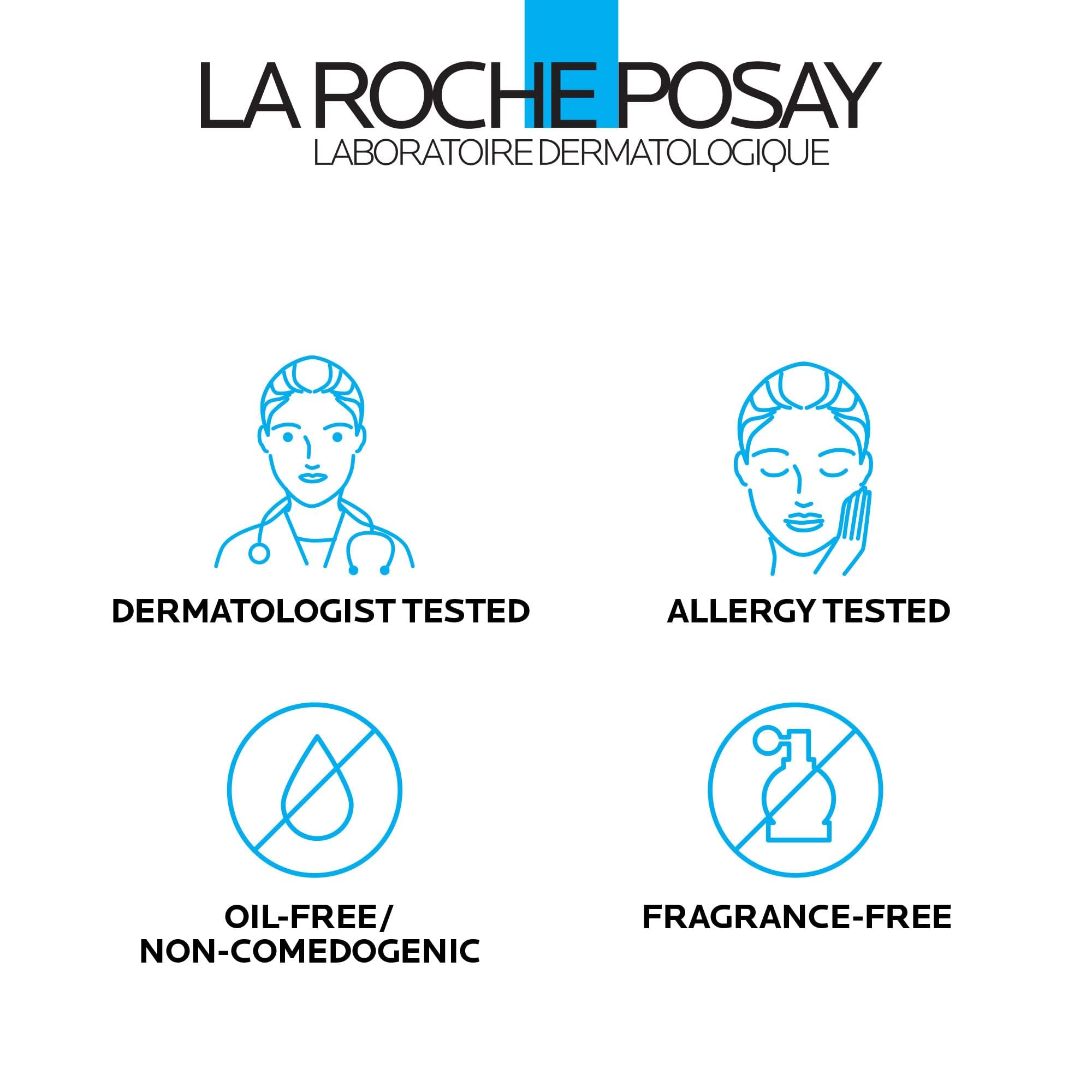 La Roche-Posay Toleriane Dermallergo Night Cream for Face, Intense Soothing Moisturizer with Vitamin E, Allergy Tested