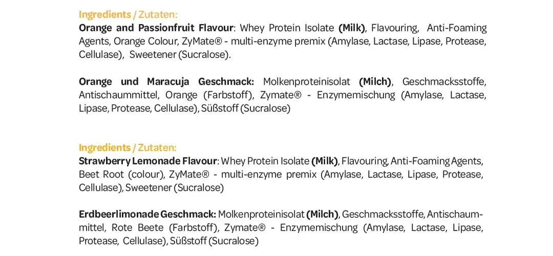 Clear Whey Isolate | Perform | (Orange and Passionfruit) | 500g (20 Servings) ROS Nutrition Au supplements