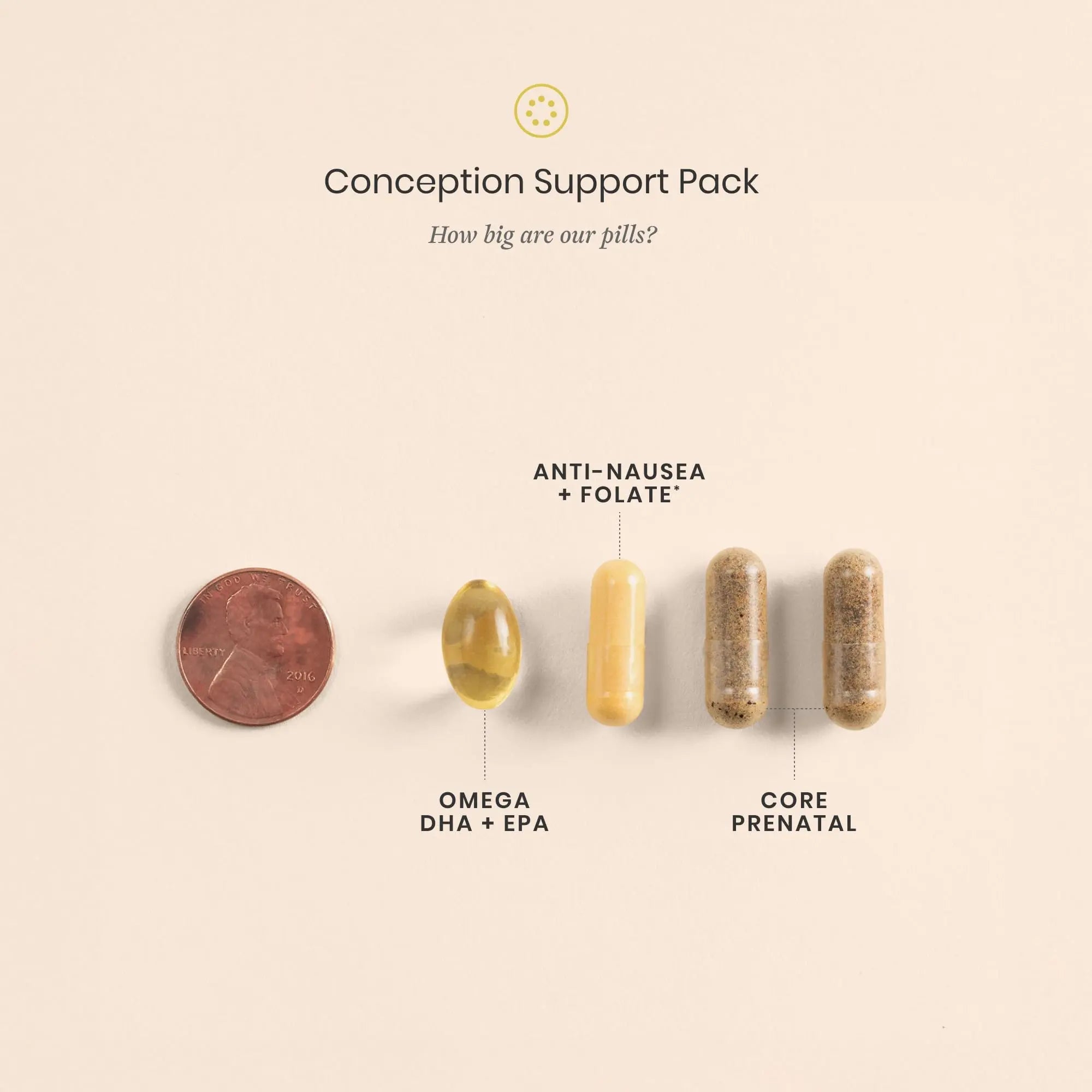 Perelel Conception Support Pack, Prenatal Multivitamin with DHA Omega 3, COQ10 & Folate, Supports Fertility Wellness for Women Perelel Au supplements