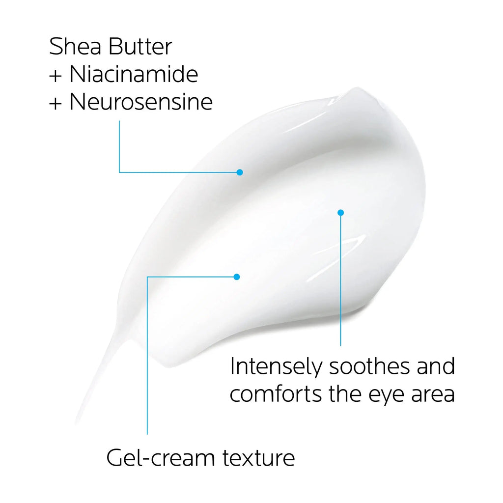 La Roche-Posay Toleriane Dermallergo Eye Cream Soothing Repair Moisturizer, Soothes and Comforts Sensitive Skin La Roche-Posay Au supplements