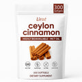 LIRAE Ceylon Cinnamon Softgels with MCT Oil – 300 Softgels – True Ceylon Cinnamon Supplement – Non-GMO, Gluten Free