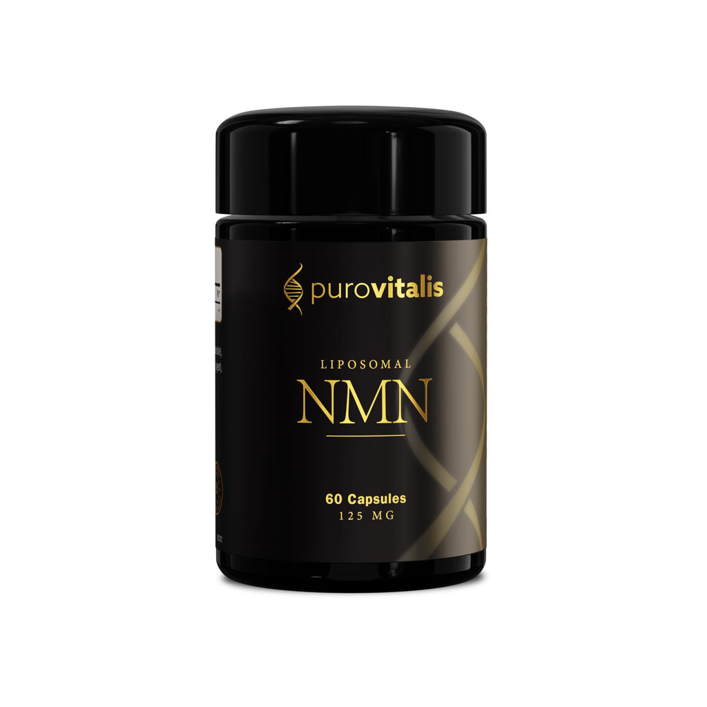 PUROVITALIS Liposomal NMN, 250mg Longevir Nicotinamide Mononucleotide Supplement, NAD+ Boost for Cellular Health, Energy & Healthy Aging, 1-Month Supply (60 Vegan Capsules) PUROVITALIS Au supplements