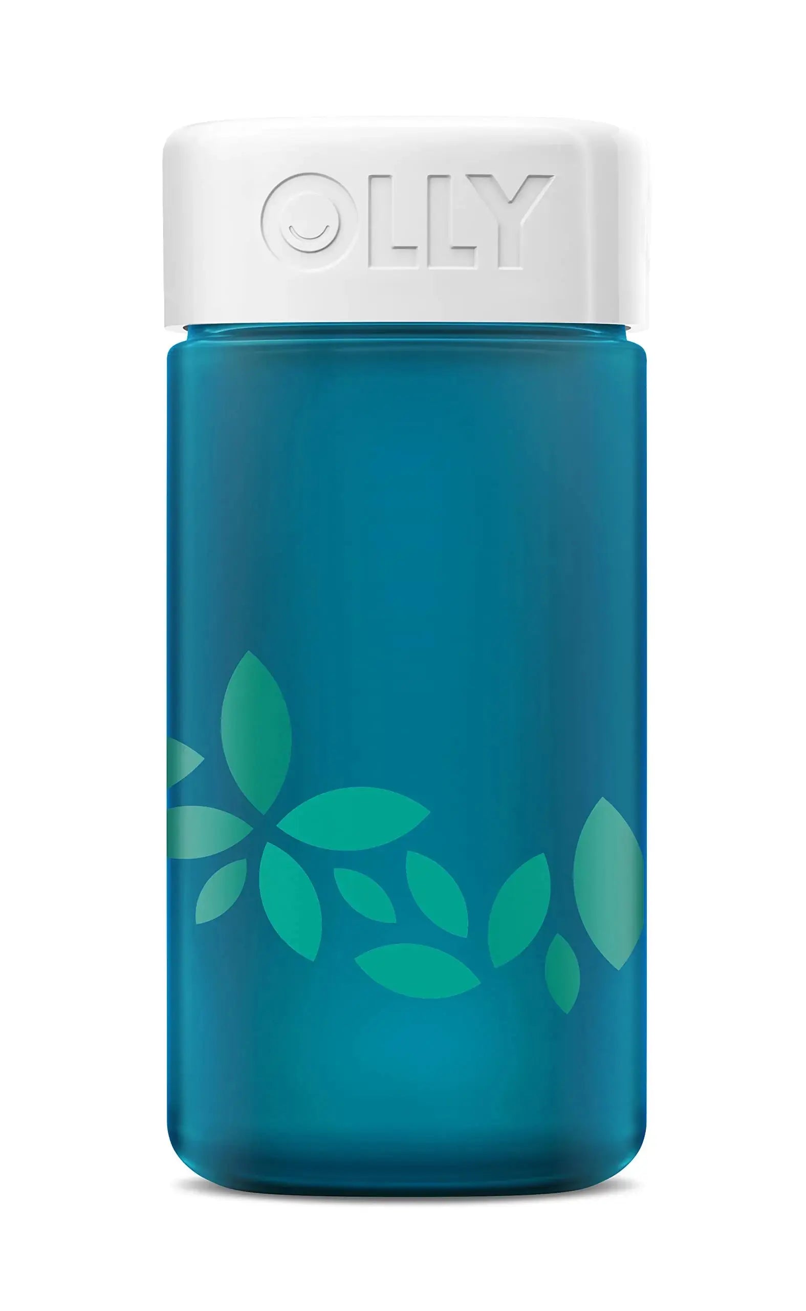 OLLY Joy Jar Gift, Easy Refillable Glass Bottle Vitamin Container, Holds Up to 120 Vitamin Gummies OLLY Au supplements