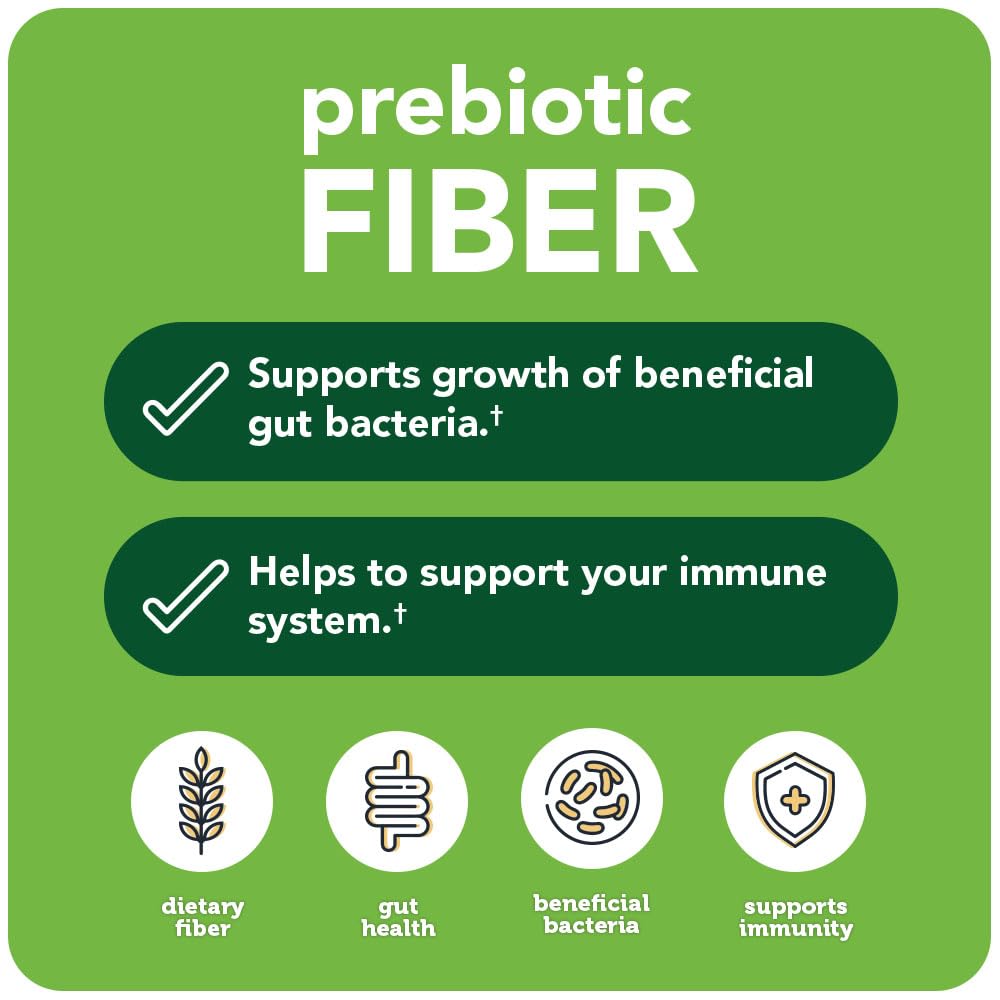 Vitamin Bounty Prebiotic Capsules - PreforPro® Prebiotics Supplement for Women & Men Digestive Health & Advanced Gut Health – No Fiber, No Bloating