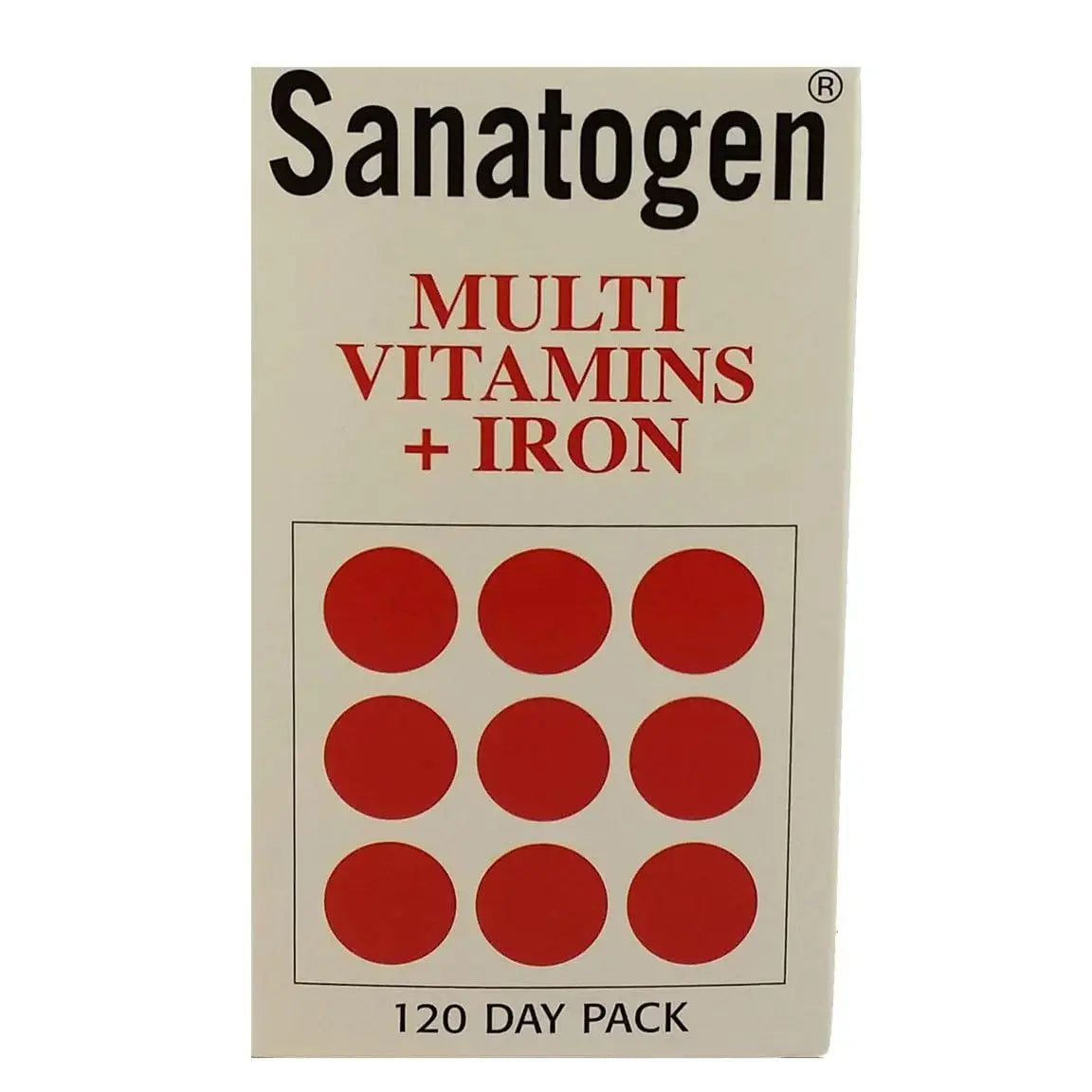 Sanatogen Multi Vitamins & Iron Sanatogen Au supplements