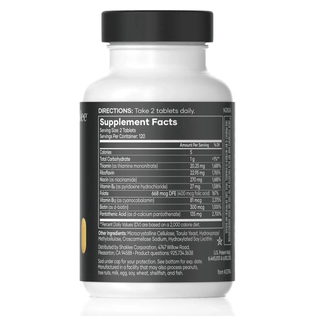 Shaklee - B-Complex- The Ultimate Energy Boost with Patented Bioactivated Absorption System™ - B Vitamins for Enhanced Well-Being Shaklee Au supplements