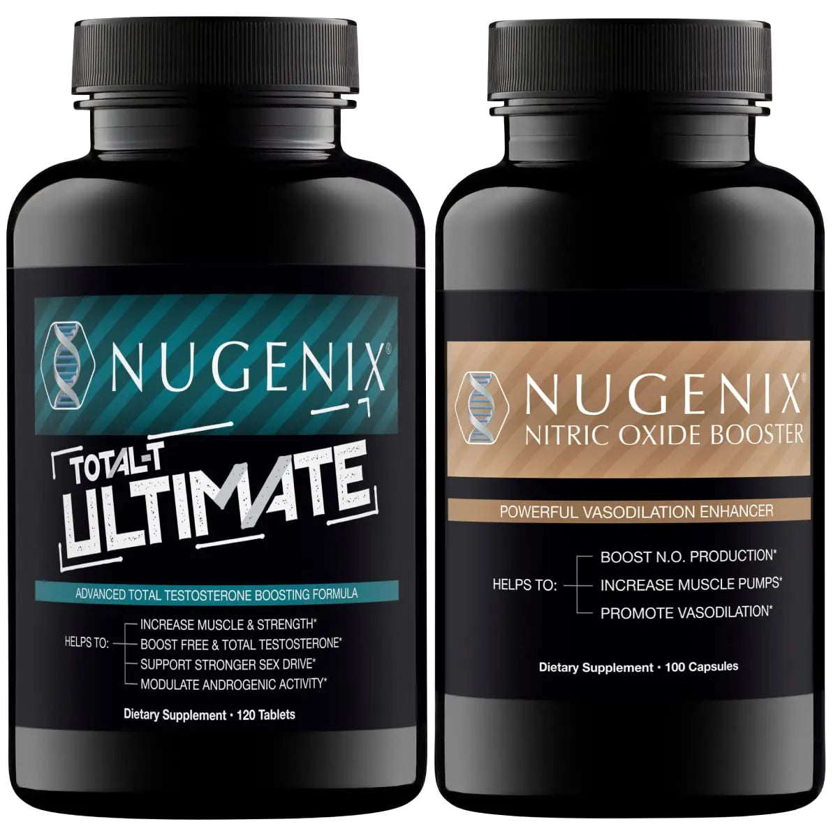 Nugenix Total-T Ultimate Testosterone Booster for Men & Nugenix Nitric Oxide Booster Nugenix Au supplements