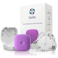 Livia Menstrual Pain Relief Device, Lavender – Off-Switch for Period Pain – Portable & Discreet – Rechargeable, Up to 8 Hours Battery – Complete Kit with Stick-On Pads – The Go-to Travel Partner Livia Au supplements
