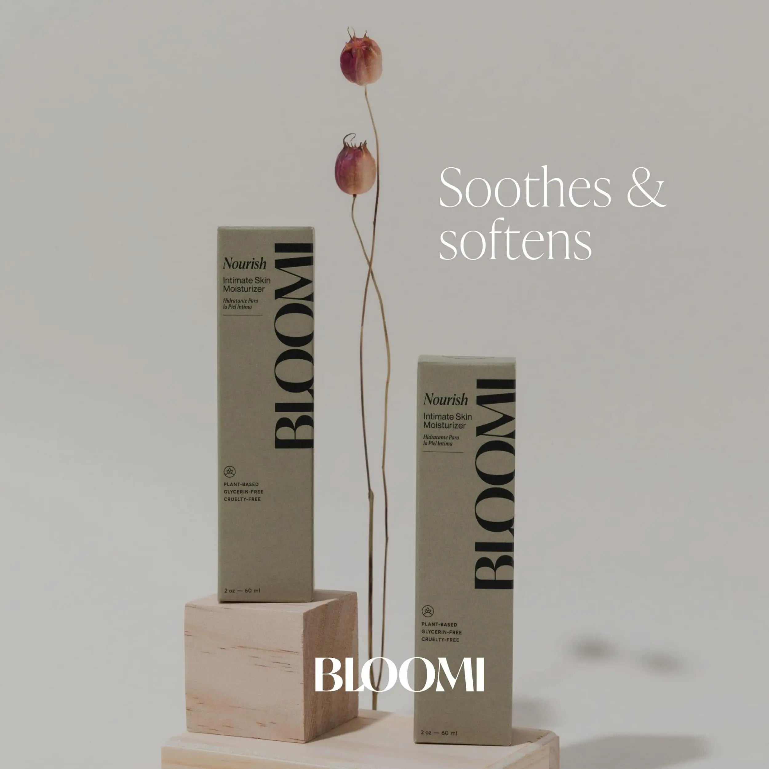 Bloomi Nourish Intimate Skin Moisturizer | Vulva & Penile Cream for Men and Feminine Care Bloomi Au supplements