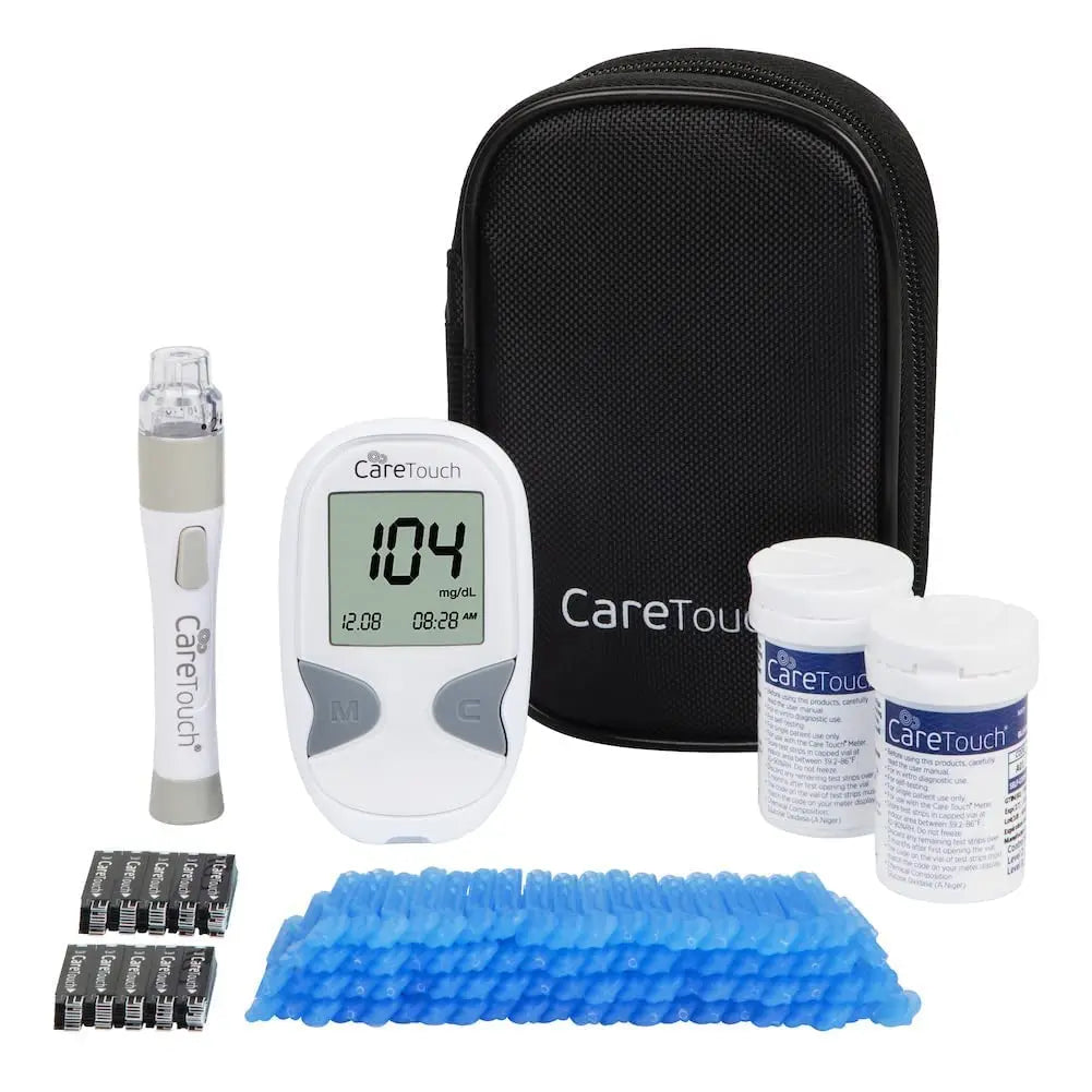 Care Touch Blood Glucose Meter Kit - Diabetes Testing Kit with Glucometer Care Touch Au supplements