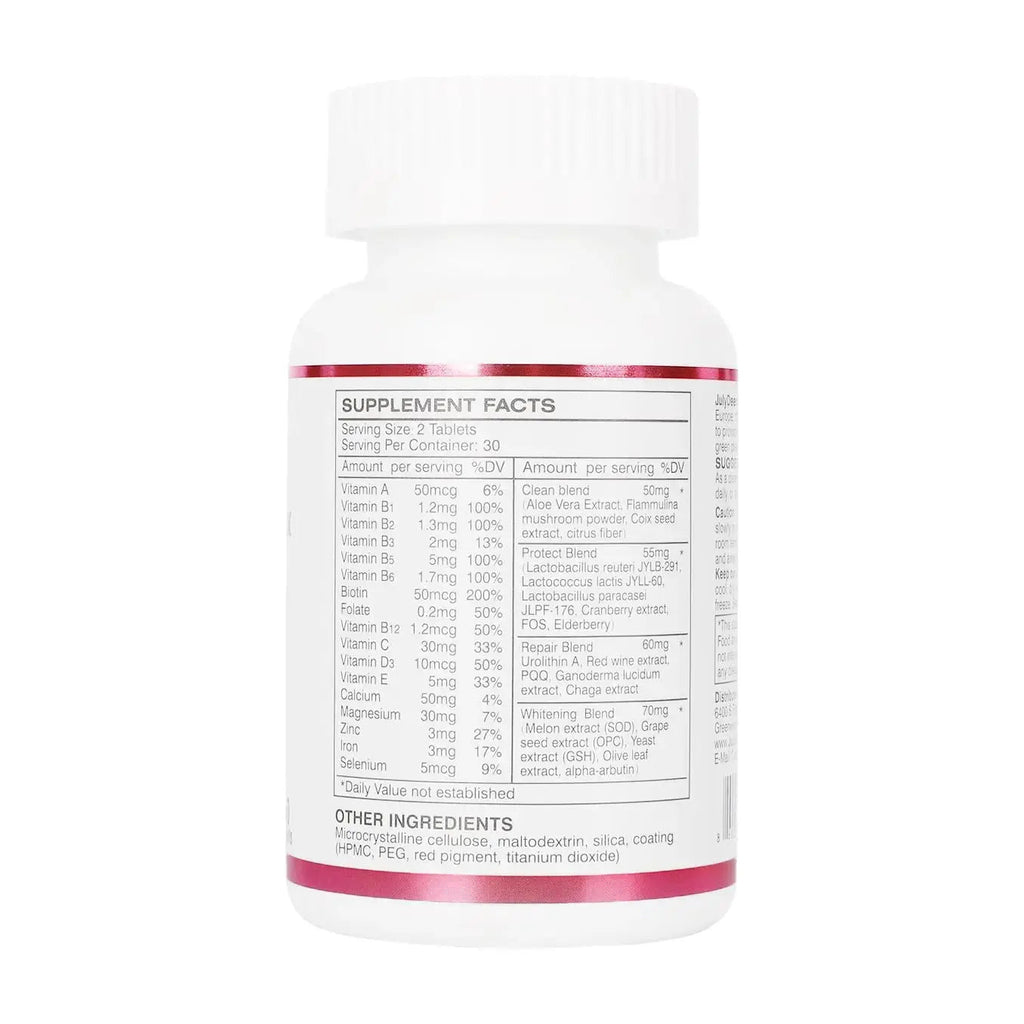 JulyDeer One Daily Tablet Multivitamin for Women - Complete Multimineral with Vitamin A, C, D, E and B-Complex, Zinc & More for Women's Immunity JulyDeer Au supplements