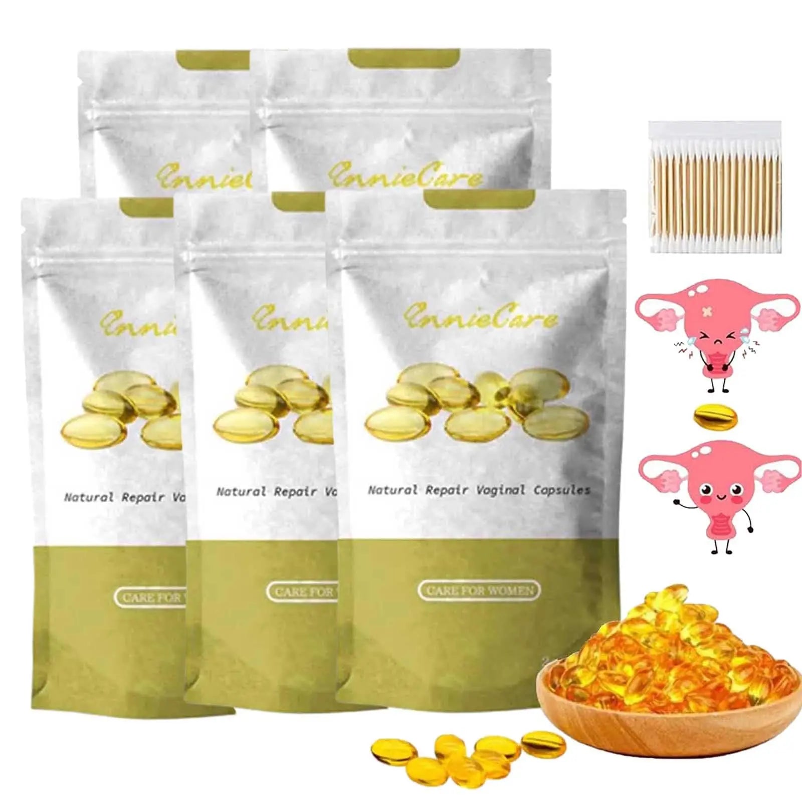 Dexcara Detox Repair, AnnieCare Natural Repair Vaginal Capsules, Anniecare Instant Anti YeeKeniO Au supplements