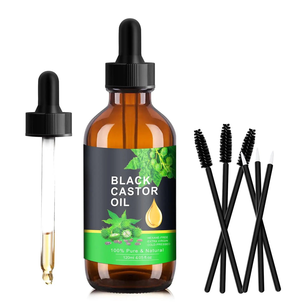 PAVAROP Jamaican Black Castor Oil, Organic Black Castor Oil Cold Pressed in Glass Bottle PAVAROP Au supplements