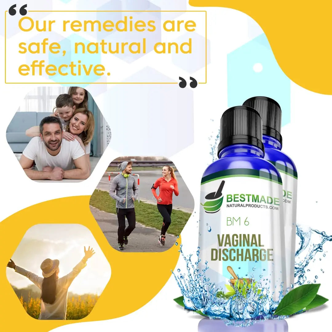 Vaginal Discharge BM6 - Natural Remedy for Leucorrhea, Unusual Vaginal Discharge & Odor, Helps Relieve Bestmade Naturalproducts.com Au supplements
