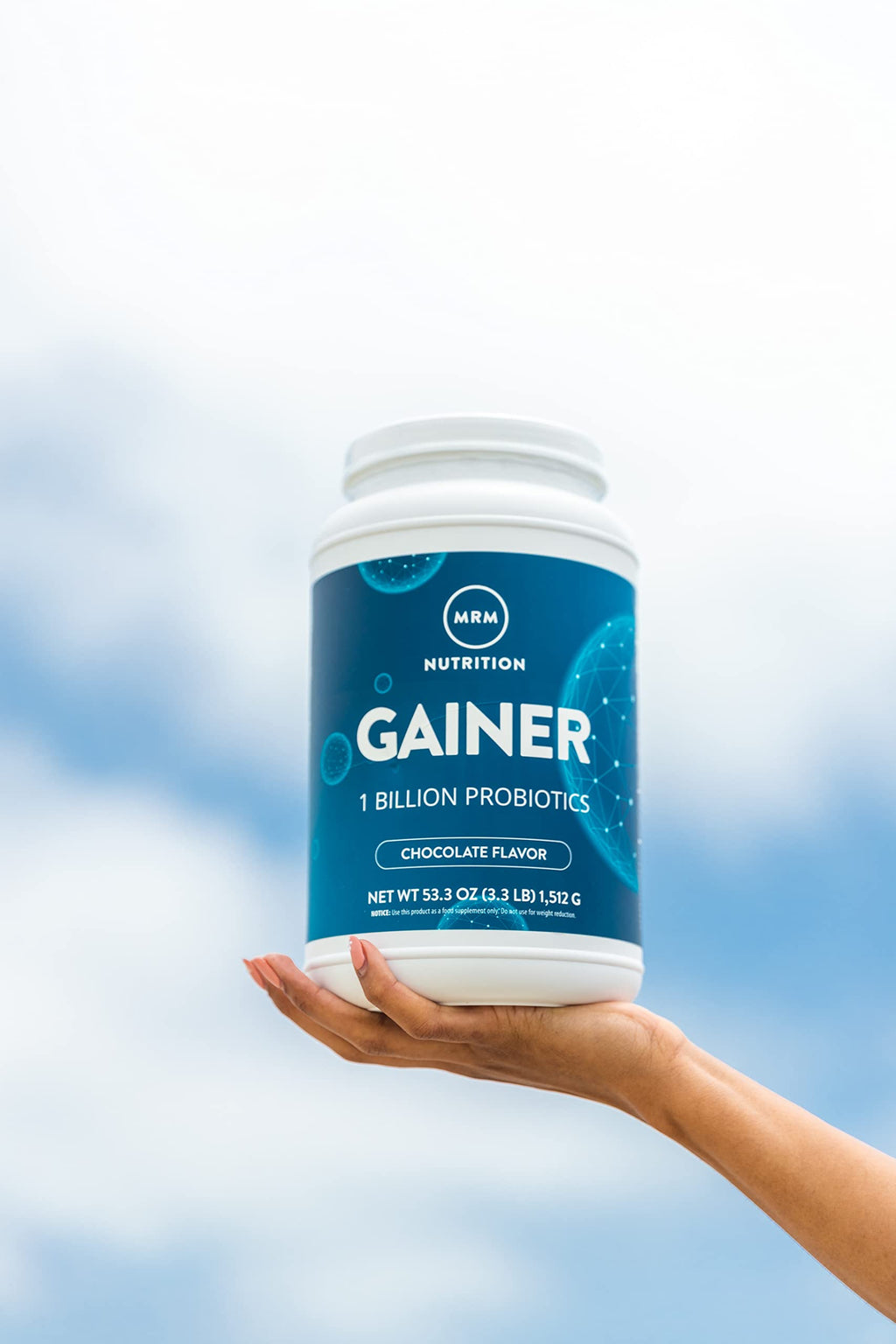 MRM Nutrition Gainer Protein with Probiotics & Postbiotics - Chocolate Flavored for Men & Women, 25g Protein, Whey Protein Concentrate & Isolate, Micellar Casein, & Digestive Enzymes - 18 Servings MRM Au supplements