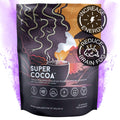 Super Cocoa Coffee Alternative Hot Chocolate Mix - Nootropics Brain Support Supplement for Memory & Focus - Mushroom Coffee Substitute - Dairy Free, Sugar Free,