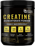 Micronized Creatine Monohydrate for Women and Men, Creatine Powder for Men-Women for Improve Performance and Strength, Support Muscle Growth and Workout Recovery, 6.5g per Servings, 75 Servings NATURE TARGET Au supplements