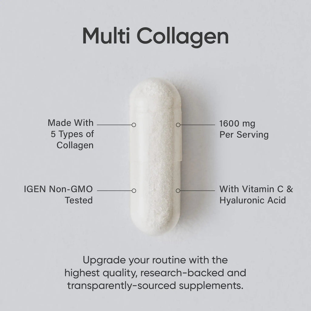 Sports Research Multi Collagen Pills (Type I, II, III, V, X) Hydrolyzed Collagen Peptides Sports Research Au supplements