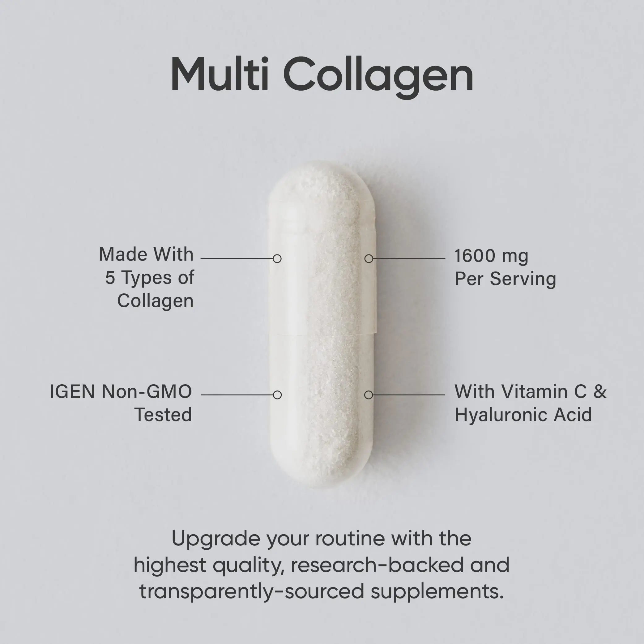 Sports Research Multi Collagen Pills (Type I, II, III, V, X) Hydrolyzed Collagen Peptides Sports Research Au supplements
