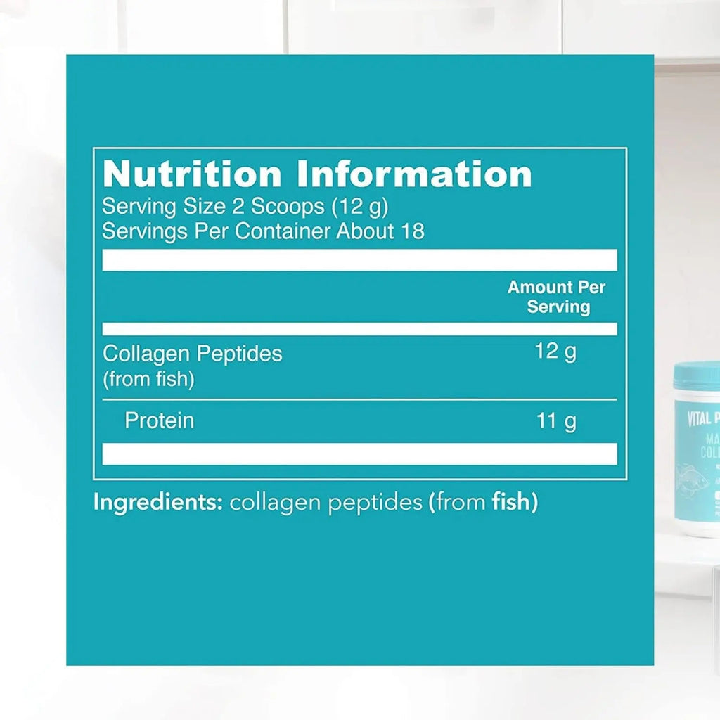 Vital Proteins Marine Collagen Peptides Powder Supplement - Hydrolyzed Collagen Tudor Au supplements