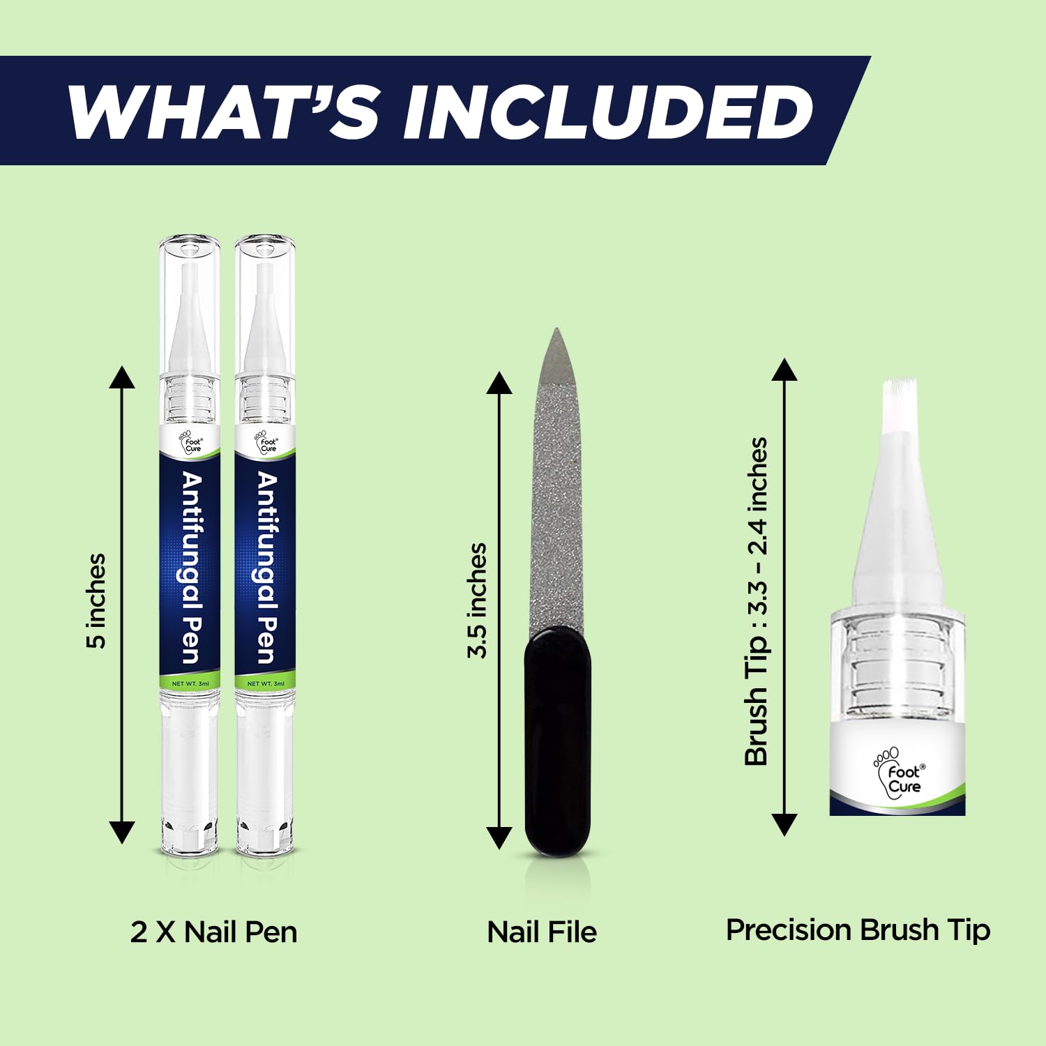 Footcure Antifungal Nail Treatment Pen – Extra Strength Toenail Fungus Treatment