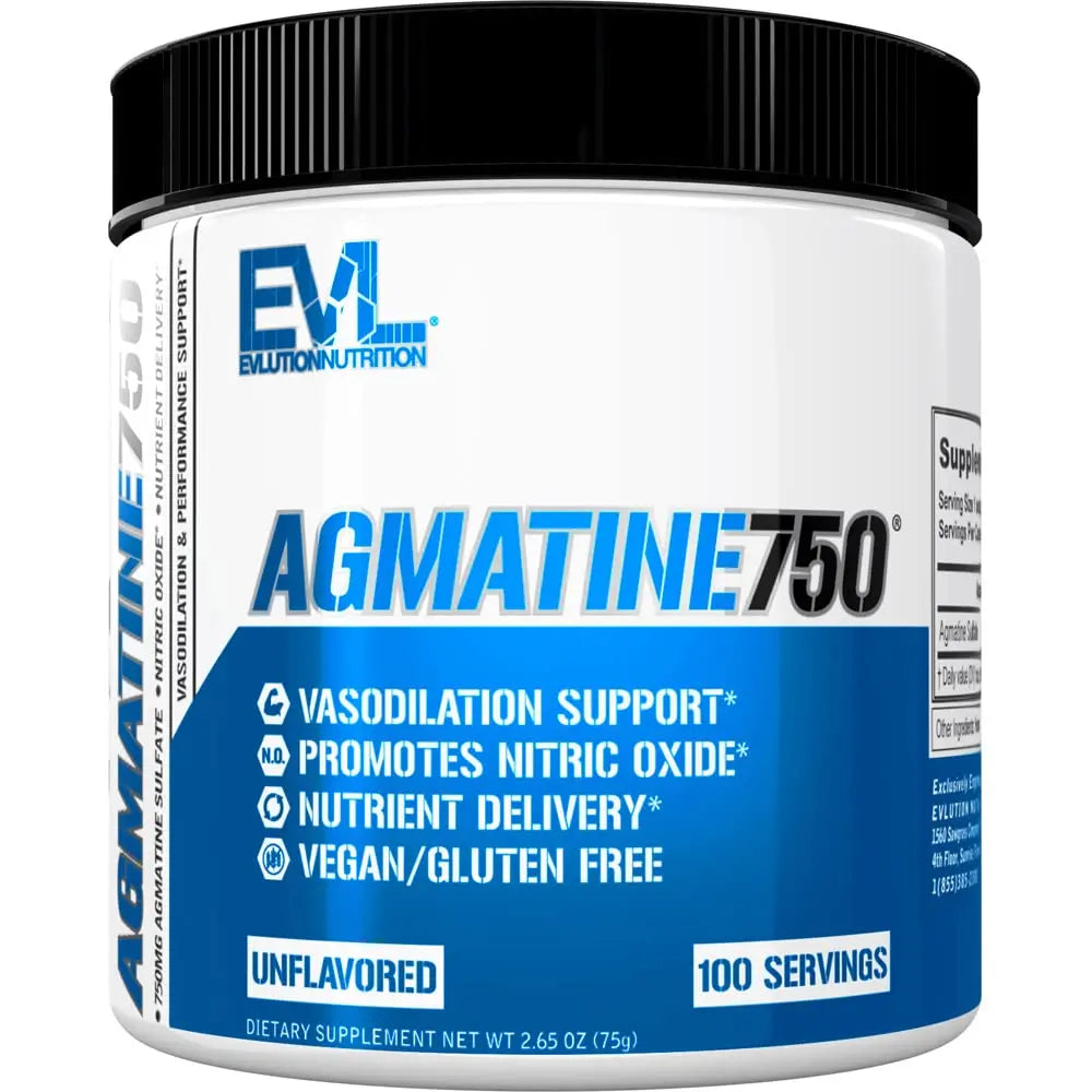 Evlution Agmatine Sulfate Nitric Oxide Powder Nutrition High Strength Agmatine Sulfate Evlution Au supplements