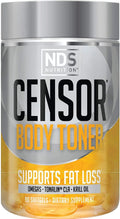 Censor NDS Nutrition Fat Loss and Body Toner with CLA, Fish Oil, Safflower and Omega 3-6-9 Blend Censor Au supplements