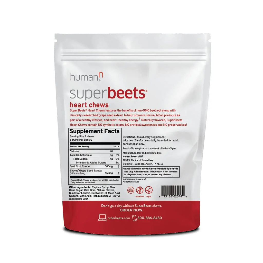 humanN SuperBeets Heart Chews & SuperBeets Black Cherry Powder humanN Au supplements