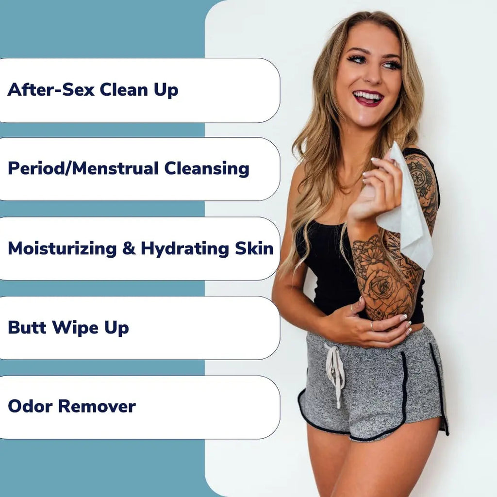 Royal Intimate Cleansing Feminine Wipes for Vaginal Hygiene, Personal Cleansing, Period Care Royal Au supplements