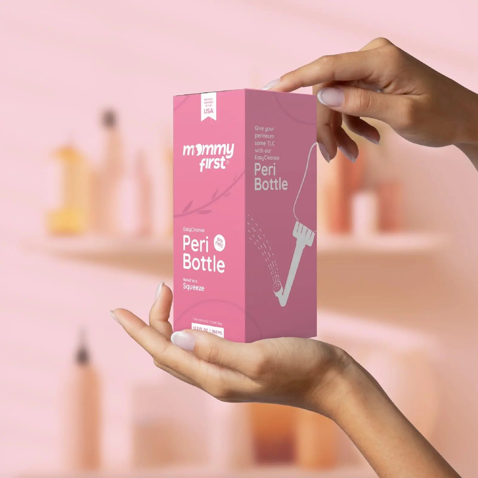 Peri Bottle for Postpartum Care from Mommy First™ | Upside Down Bottle for Perineal Cleansing and Recovery Mommy First Au supplements
