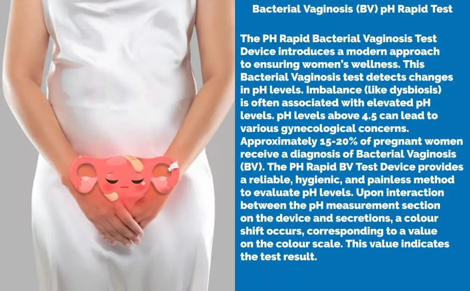 One Step Vaginal pH Bacterial Vaginosis Test Kit, 5 Test Kits, BV, Yeast Infection, Feminine Vaginal Health One Step Au supplements