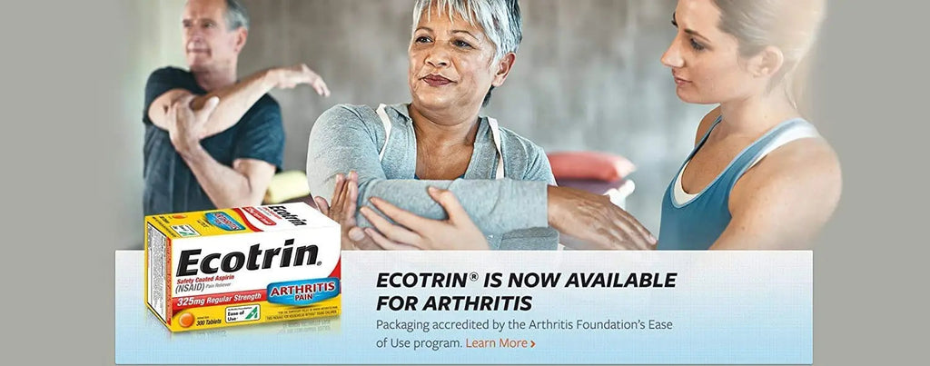 Ecotrin Regular Strength Safety Coated Aspirin | Arthritis Pain | 300 Tablets (2 Pack) Ecotrin Au supplements