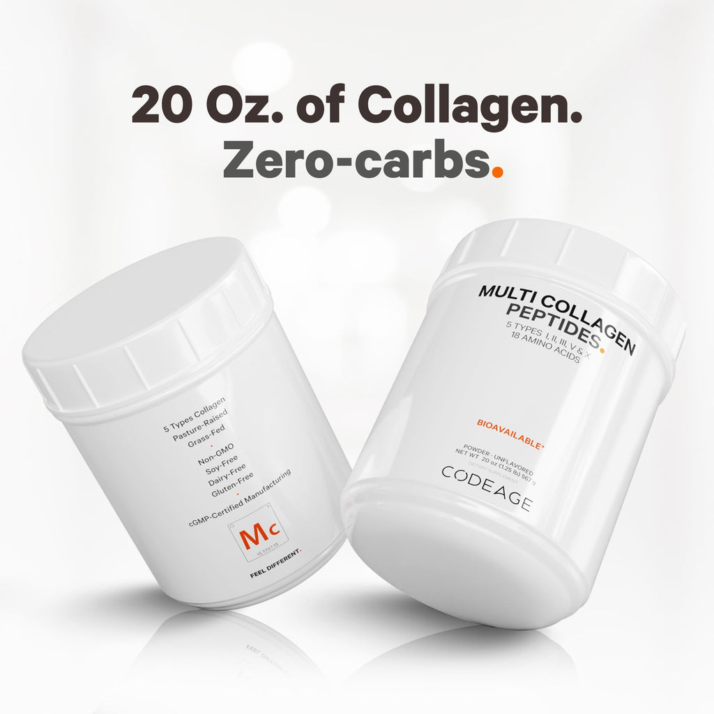Codeage - Multi Collagen Protein + SBO Probiotics 50 Billion CFU Bundle Codeage Au supplements