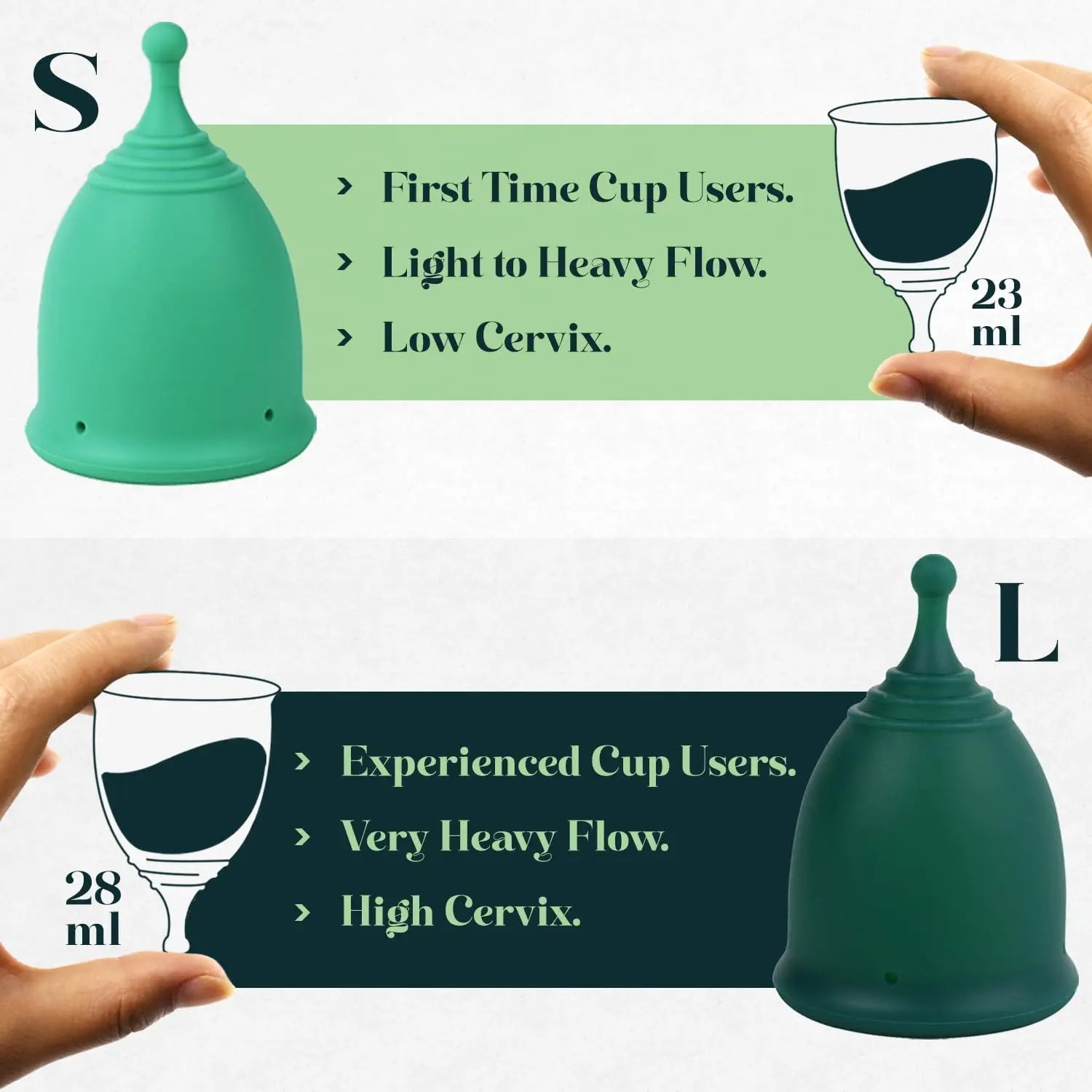 SHORDY Menstrual Cup and Steamer Sterilizer for Beginners Kit Set of 2 Period Cups (Small & Large) SHORDY Au supplements