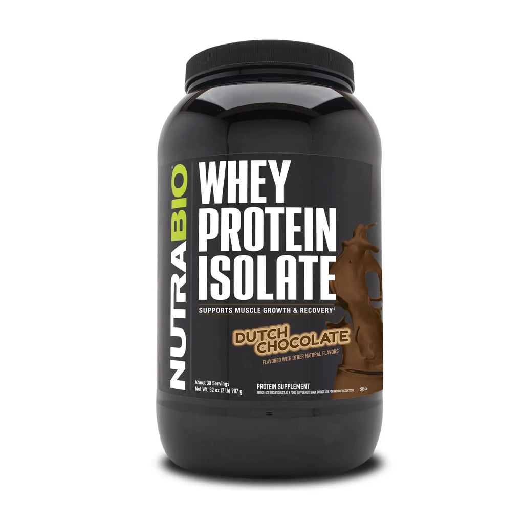 NutraBio Whey Protein Isolate Supplement – 25g of Protein Per Scoop with Complete NutraBio Au supplements